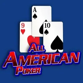 All American Poker casino game by RTG (Reel Time Gaming) – featured logo at Lizaro Casino