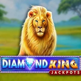 Enjoy Diamond King Jackpots by SpinPlay Games – logo hosted on lizarocasinos.eu
