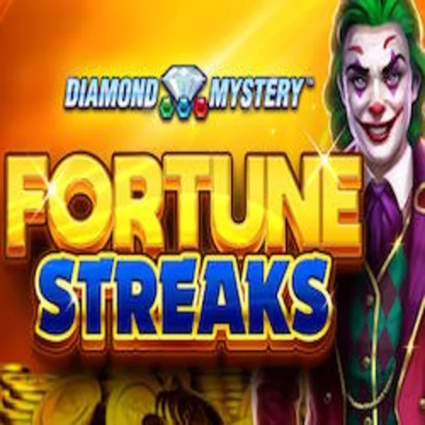 Diamond Mystery Fortune Streaks by Greentube, showcased at lizarocasinos.eu – game logo