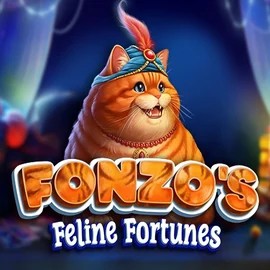 Fonzos Feline Fortunes slot logo by Pragmatic Play at Lizaro Casino