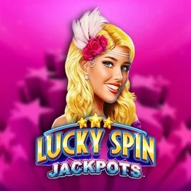Lucky Spin Jackpots slot visual from Novomatic available on lizarocasinos.eu