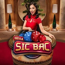 Mega Sic Bac game by Pragmatic Play – logo hosted on Lizaro Casino