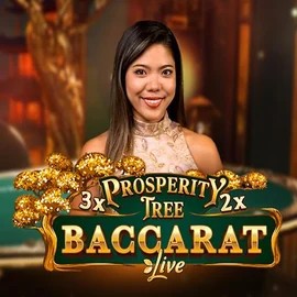 Prosperity Tree Baccarat by Evolution, showcased at lizarocasinos.eu – game logo