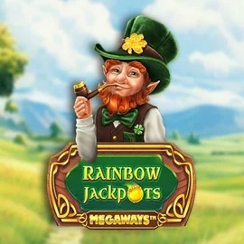 Official Jackpots logo: Rainbow Jackpots Megaways by Red Tiger Gaming at Lizaro Casino